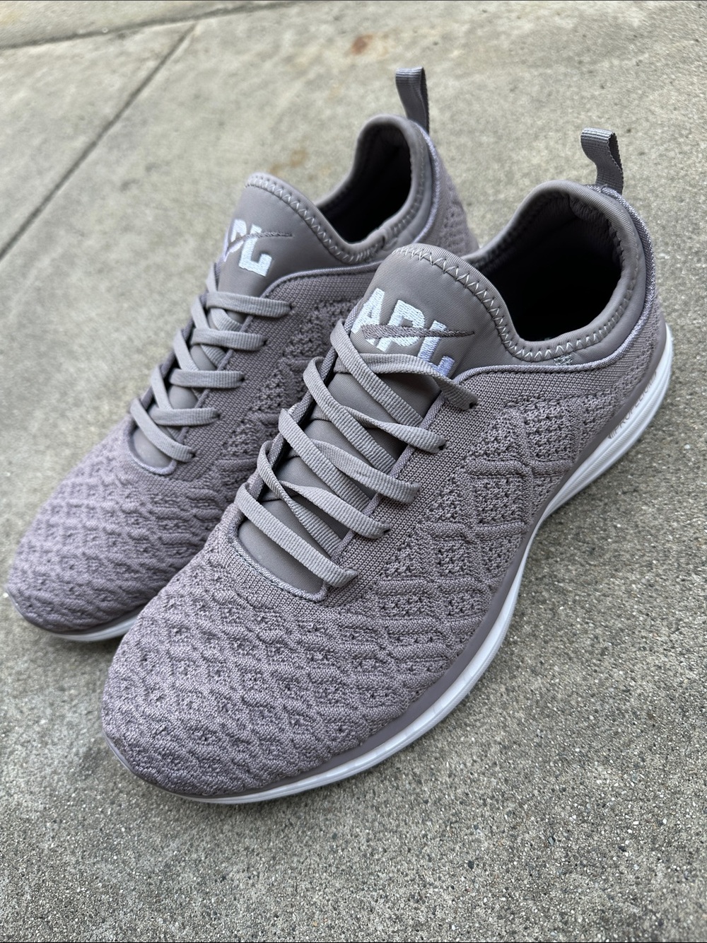 APL | Men’s Grey Techloom Phantom Workout Sneakers